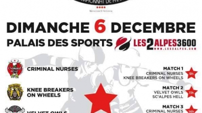 1ère étape du Championnat de France de roller derby aux 2 Alpes